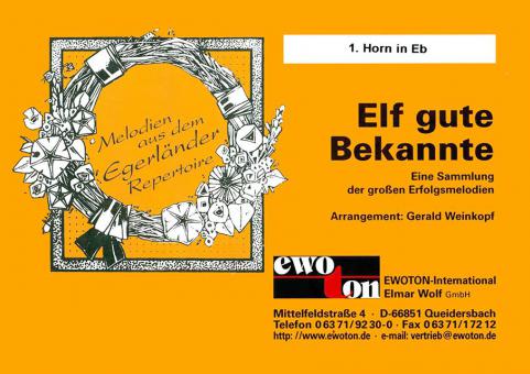 11 gute Bekannte - 1. Horn Eb 