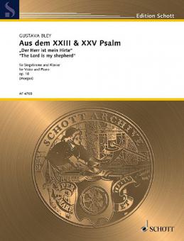 Aus dem XXIII & XXV Psalm op. 18 Download