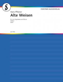 Alte Weisen op. 33 Heft 1 Download