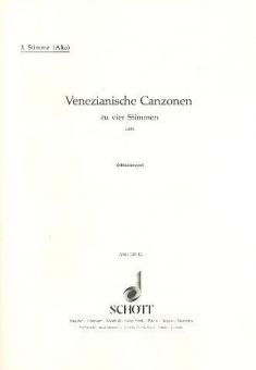 Venezianische Canzonen Download