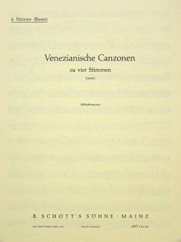 Venezianische Canzonen Download
