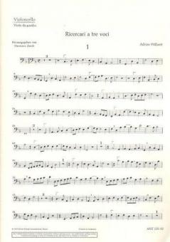 IX Ricercari a tre voci Download