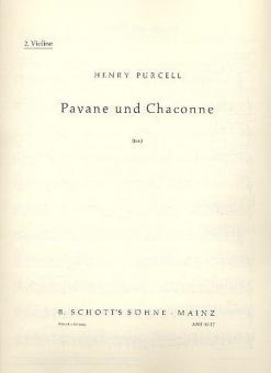 Pavane und Chaconne g-Moll 