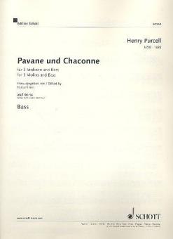 Pavane und Chaconne g-Moll 