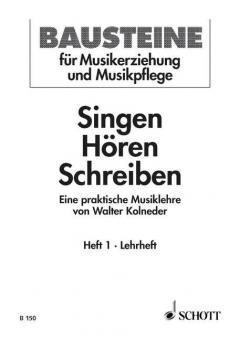 Singen - Hören - Schreiben Heft 1 - Lehrbuch Download