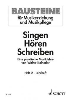 Singen - Hören - Schreiben Heft 2 - Lehrbuch Download