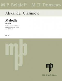 Melodie D-Dur op. 20; 1 Download