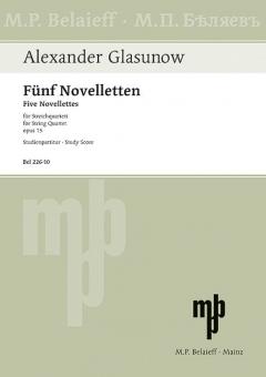 5 Noveletten op. 15 
