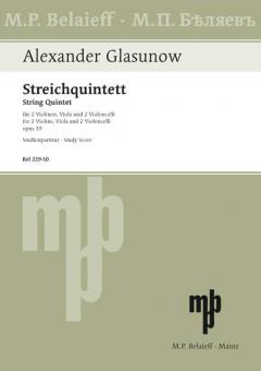 Streichquintett A-Dur op. 39 