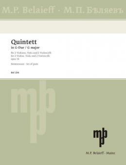 Quintett G-Dur op. 14 Download