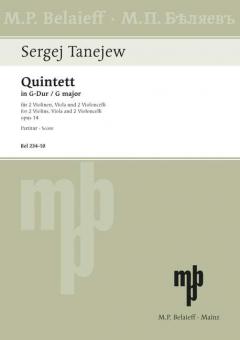 Quintett G-Dur op. 14 Download