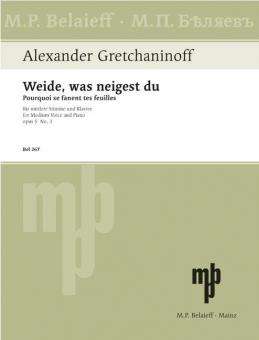 Weide, was neigest den Wipfel h-Moll Download