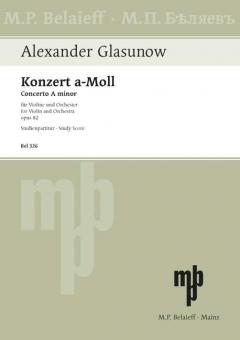 Violinkonzert a-Moll op. 82 Download