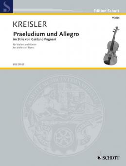 Praeludium und Allegro Download