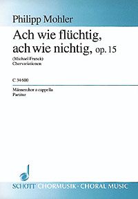 Ach wie flüchtig, ach wie nichtig op. 15 Download