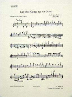 Die Ehre Gottes aus der Natur C-Dur op. 48 Nr. 4 Download