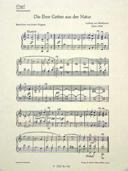 Die Ehre Gottes aus der Natur C-Dur op. 48 Nr. 4 Download