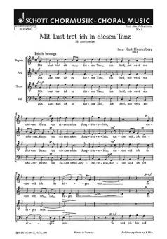 Mit Lust tret ich in diesen Tanz (16 Jh.) Download