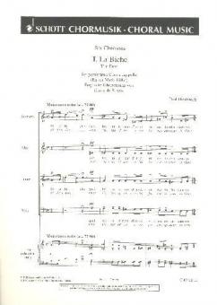 Six Chansons Nr. 1: La Biche Download
