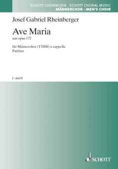 Ave Maria B-Dur op. 172 Download