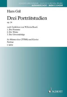 Drei Porträtstudien op. 34 Download