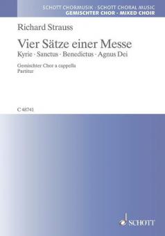 Vier Sätze einer Messe D-Dur op. AV. 31 Download