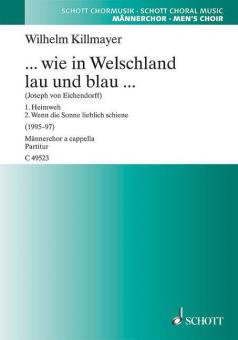 ... wie in Welschland lau und blau ... Download
