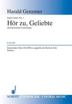 6 Chöre GeWV 45 Nr. 1 Download