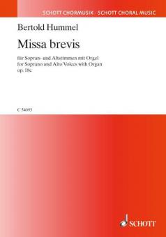 Missa brevis op. 18c Download