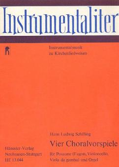Vier Choralvorspiele 