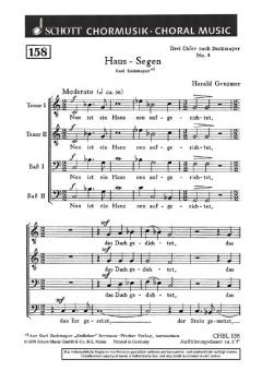 Haus-Segen 'Nun ist ein Haus neu aufgerichtet' Download