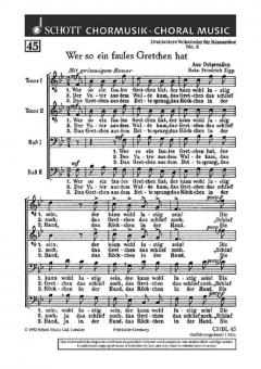 Drei heitere Volkslieder Nr. 3 Download