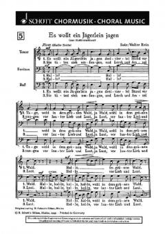 Es wollt ein Jägerlein jagen Download