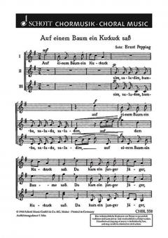 Auf einem Baum ein Kuckuck saß Download