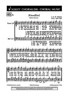 Abendlied / Nun ruhen alle Wälder Download