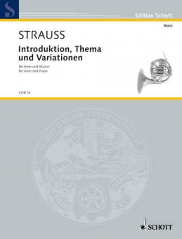 Introduktion, Thema und Variationen o. Op. AV. 52 Download