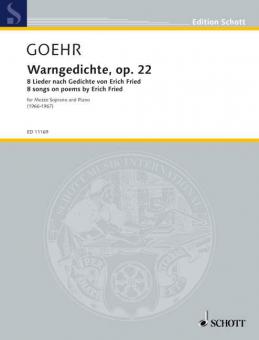 Warngedichte op. 22 Download