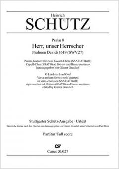 Herr, unser Herrscher SWV27 Standard