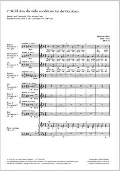 Wohl dem, der nicht wandelt im Rat der Gottlosen 