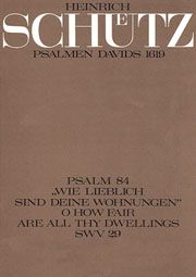 Wie lieblich sind deine Wohnungen 