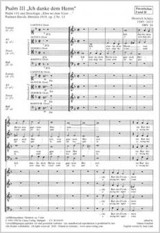 Ich danke dem Herrn von ganzem Herzen 