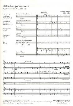Attendite, popule meus SWV270 
