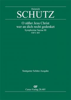 O süsser Jesu Christ, wer an dich Standard