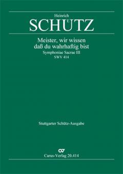 Meister, wir wissen, dass du wahrhaftig bist Standard