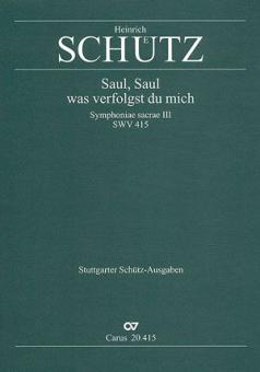 Saul, was verfolgst du mich 