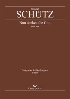 Nun danket alle Gott SWV418 Standard