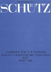 Christe fac, ut sapiam SWV431 