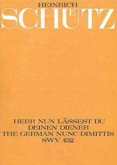 Deutsches Nunc dimittis SWV 432 