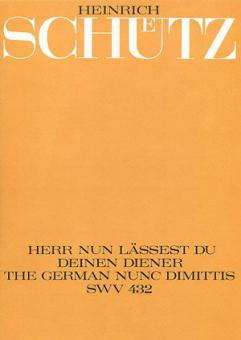 Deutsches Nunc dimittis SWV 432 