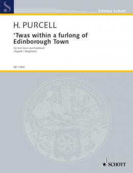 Twas within a furlong of Edinborough Town Download